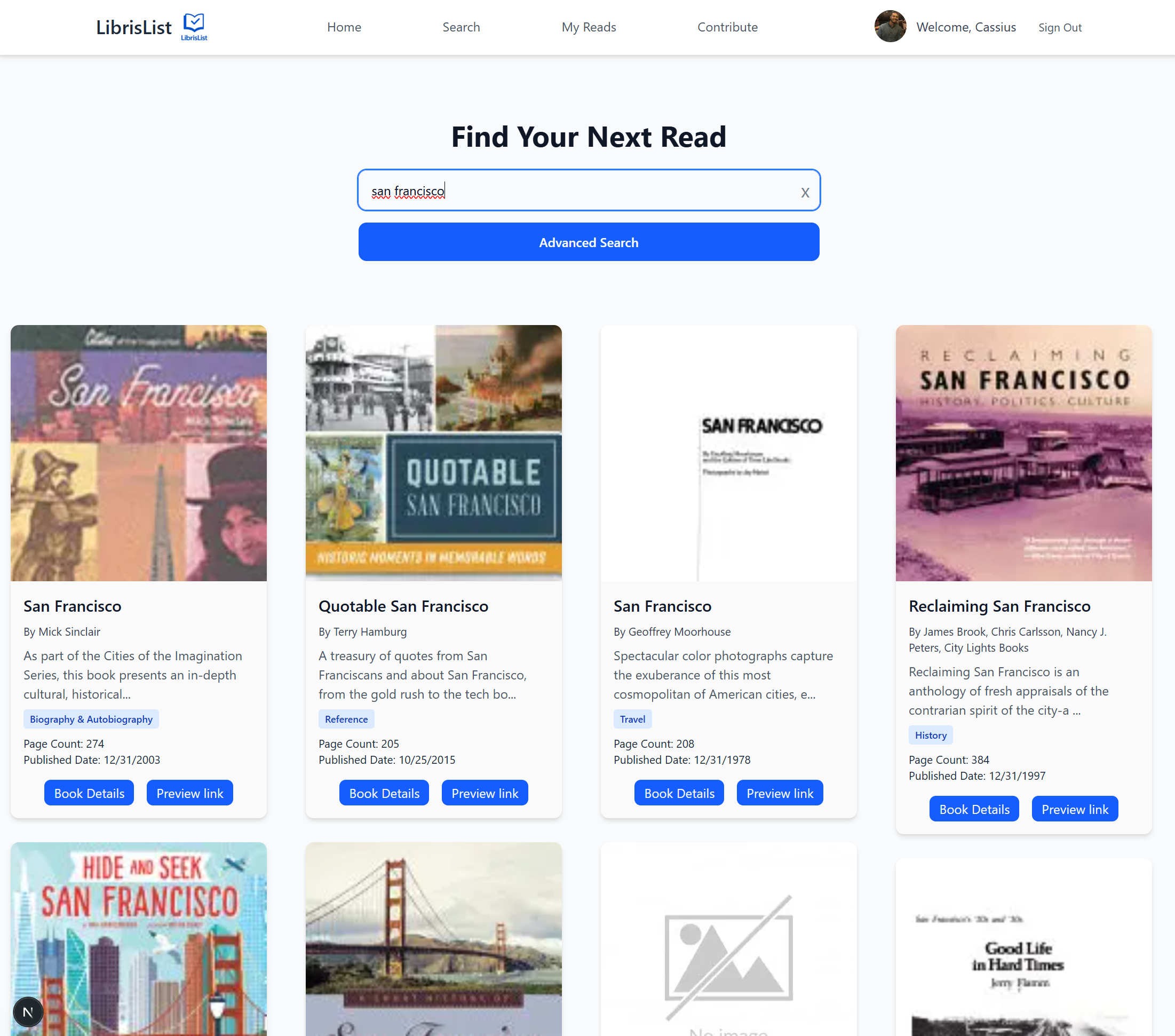 Search books
